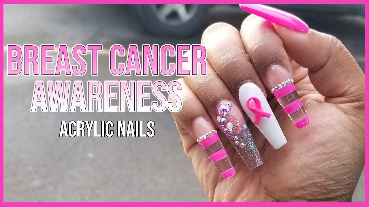 Breast Cancer Awareness Nails