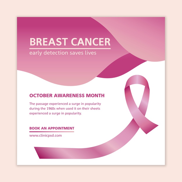 Breast Cancer Background Flyer