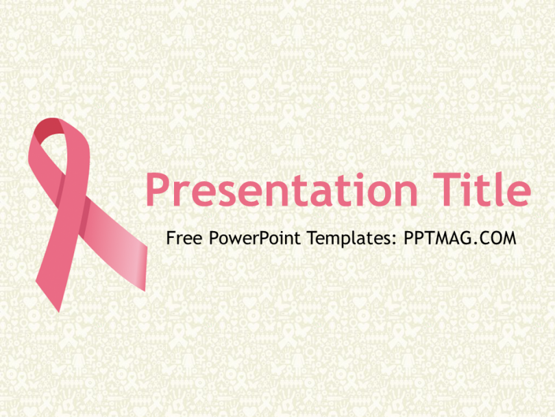 Breast Cancer Background For Powerpoint