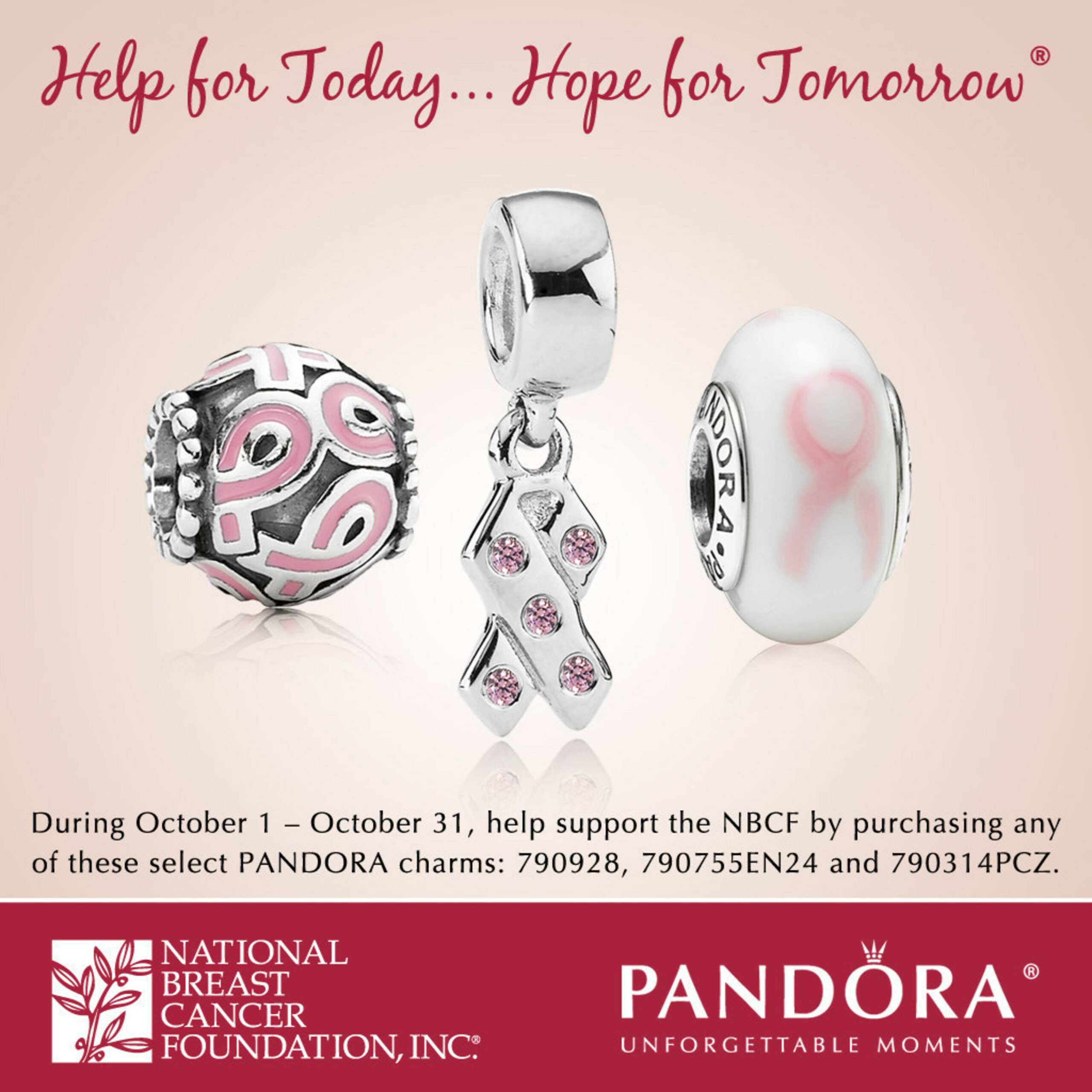 Breast Cancer Bracelets Pandora