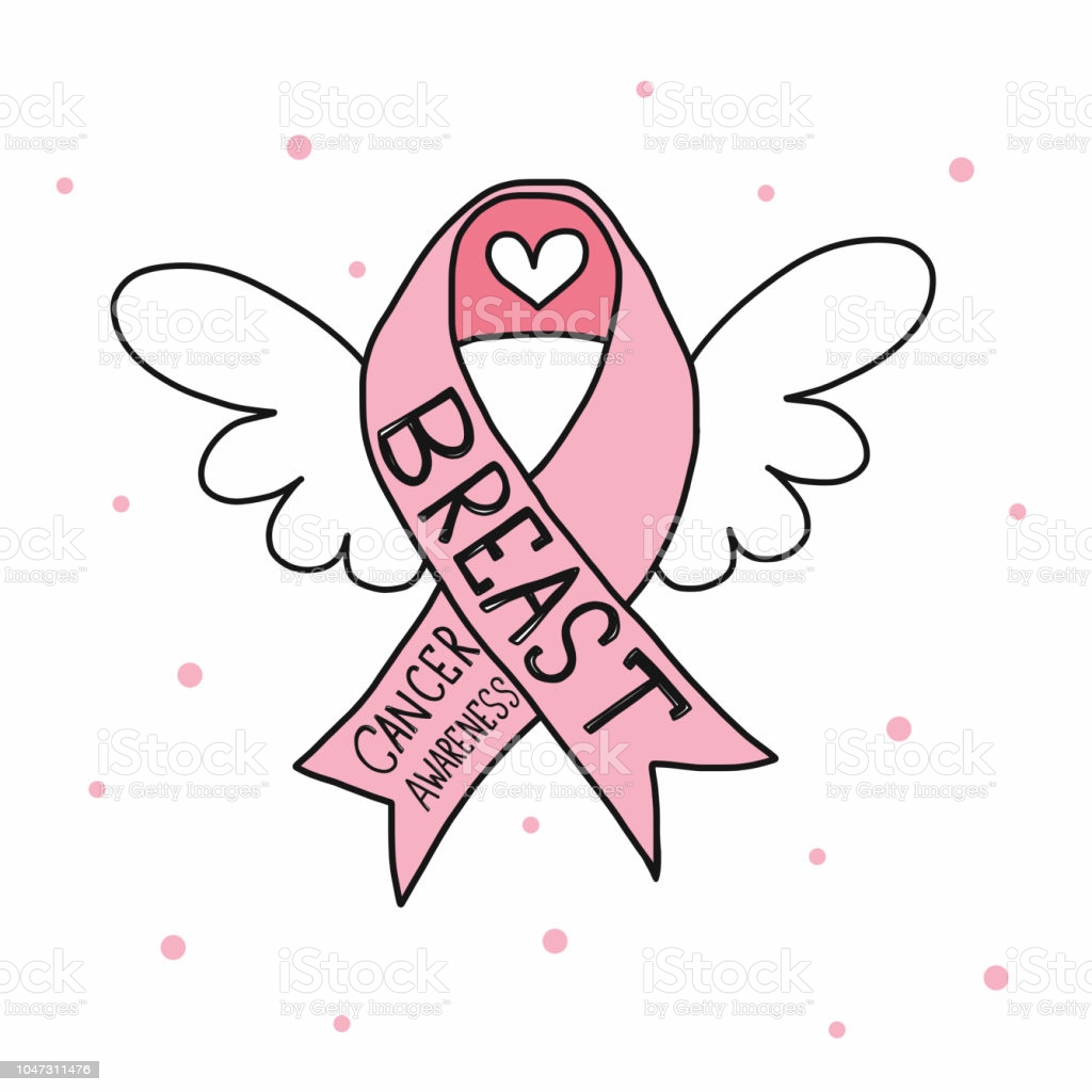 Breast Cancer Cartoon Images