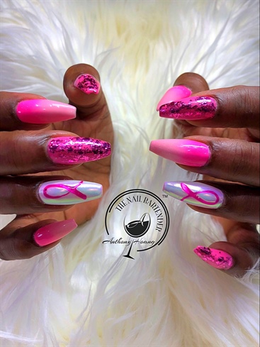 Breast Cancer Nails 2018