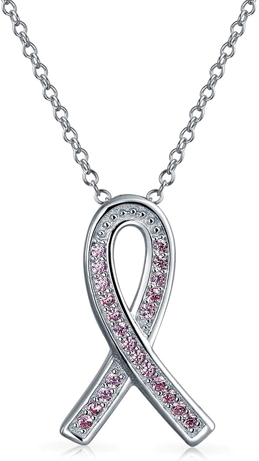 Breast Cancer Necklace Charm